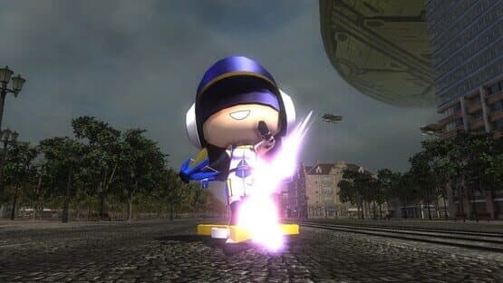 Earth Defense Force 5: Ranger Weapon Decoy Launcher (Pale Wing) screenshot 1
