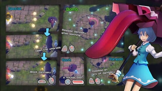 The Disappearing of Gensokyo: Kogasa, Iku Character Pack screenshot 5