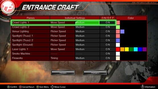 Fire Pro Wrestling World: Entrance Craft screenshot 5