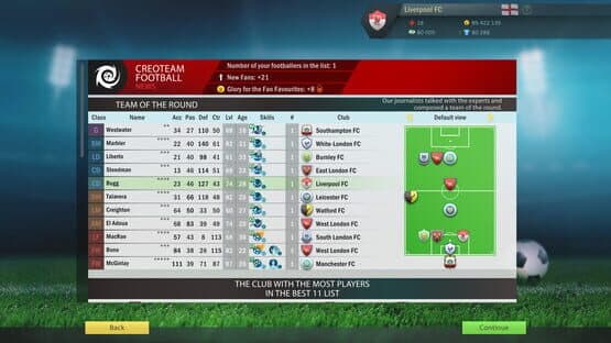 Football, Tactics & Glory: Football Stars screenshot 4