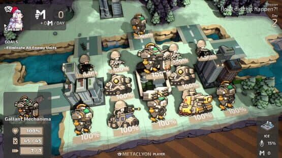 Tiny Metal: Full Metal Rumble - Caeser's Rescue screenshot 2