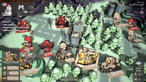 Tiny Metal: Full Metal Rumble - Caeser's Rescue screenshot 5