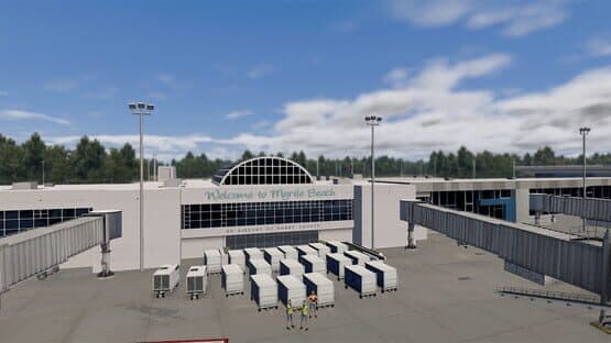 X-Plane 11: Verticalsim - KMYR: Myrtle Beach International Airport XP screenshot 2