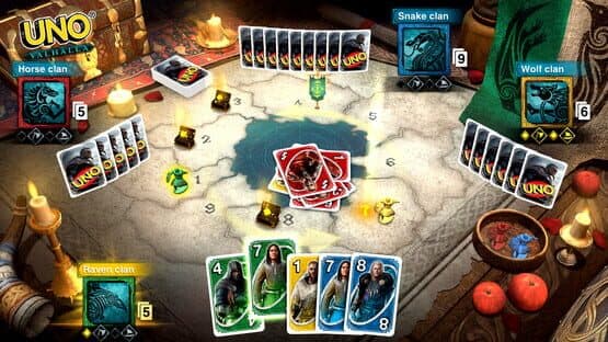 Uno: Assassin's Creed Valhalla Theme Cards screenshot 1