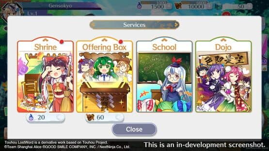 Touhou Lost Word screenshot 6