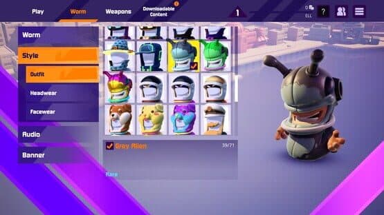 Worms Rumble: Spaceworm and Alien Double Pack screenshot 4