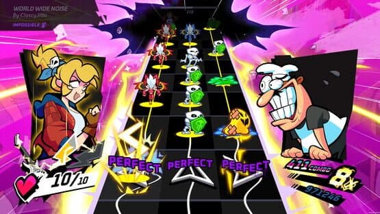 Rift of the NecroDancer: Pizza Tower - "World Wide Noise" screenshot 5