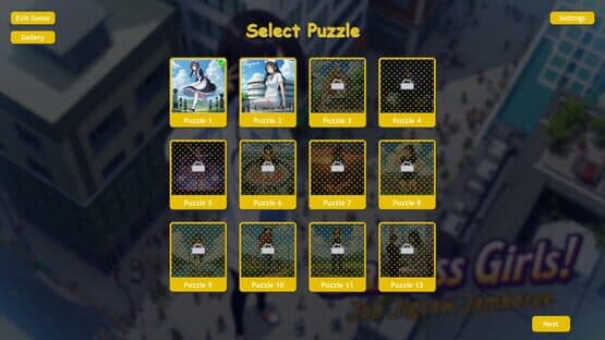 Giantess Girls! Job Jigsaw Jamboree screenshot 5