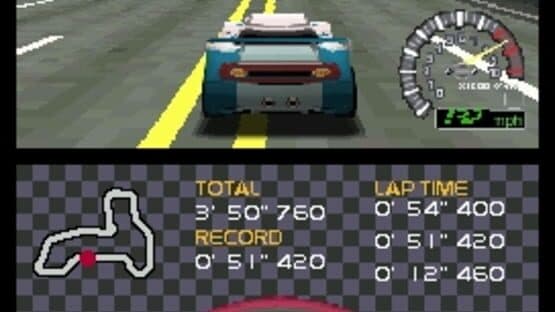 Ridge Racer DS screenshot 1