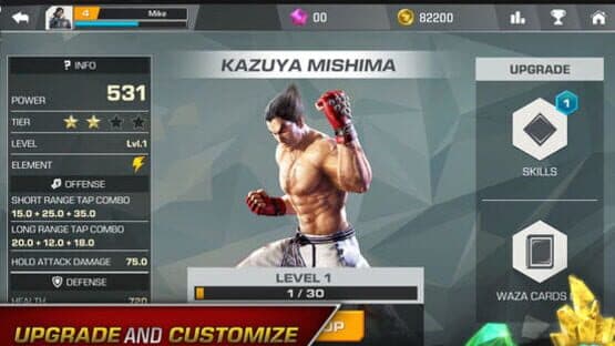 Tekken Mobile screenshot 4